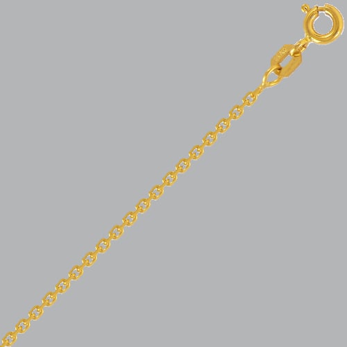 NEW 14K YELLOW GOLD CABLE CHAIN NECKLACE (1 of 2)