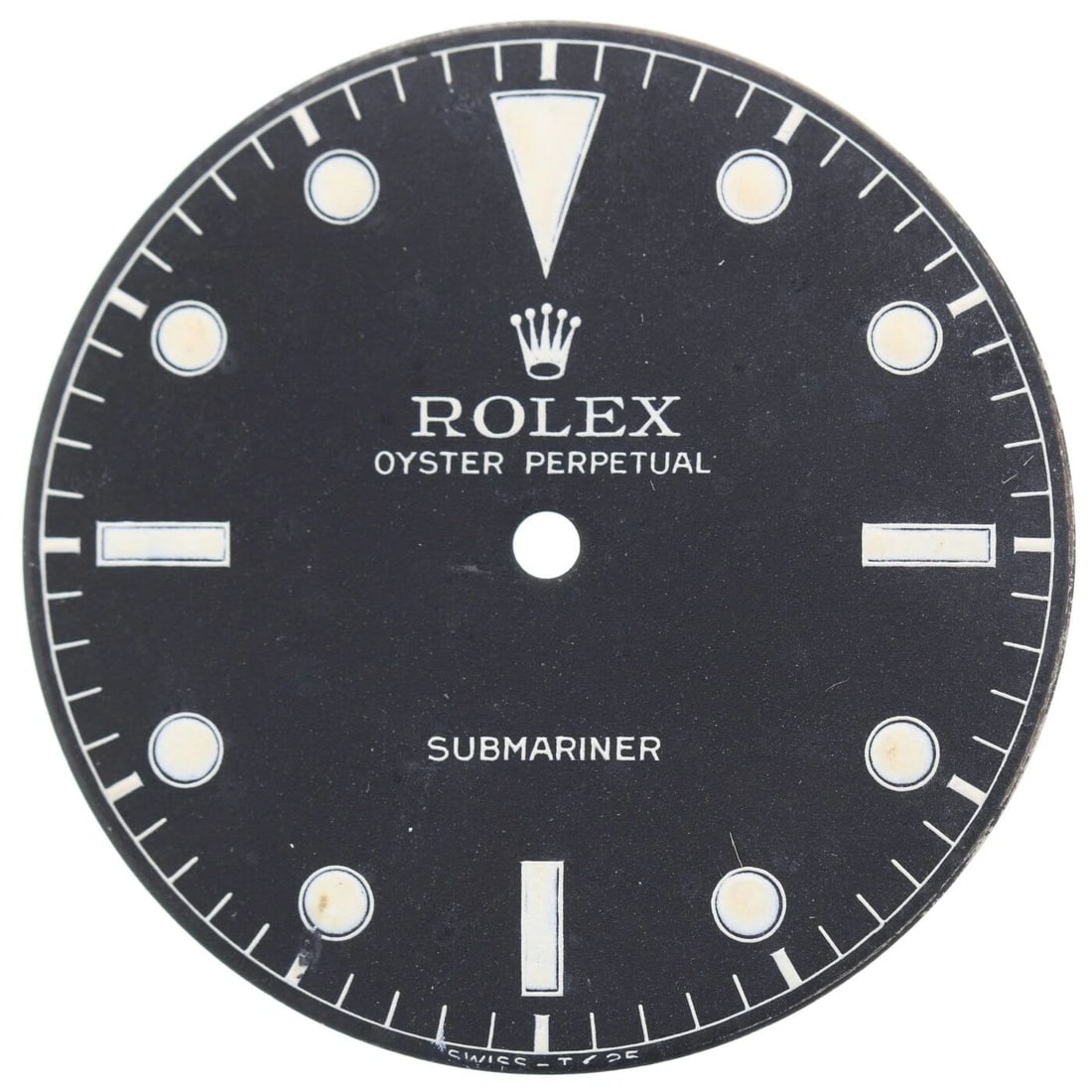 ROLEX SUBMARINER BLACK SERVICE DIAL 6204 JAMES BOND RING CHAPTER BEYELER GENEVE (1 of 2)