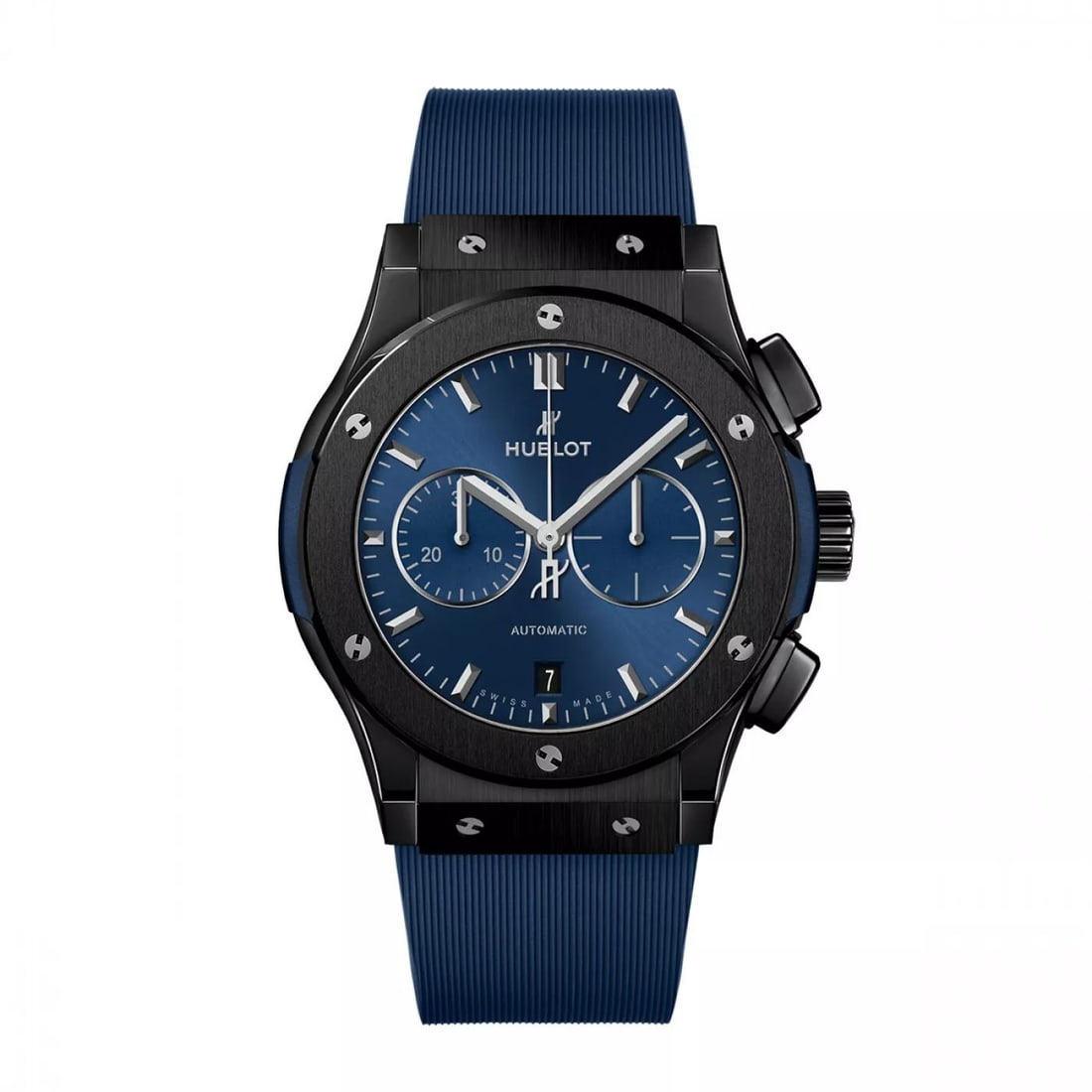 NEW HUBLOT CLASSIC FUSION CERAMIC AUTOMATIC 42 MM BLUE WATCH 541.CM.7170.RX (1 of 2)