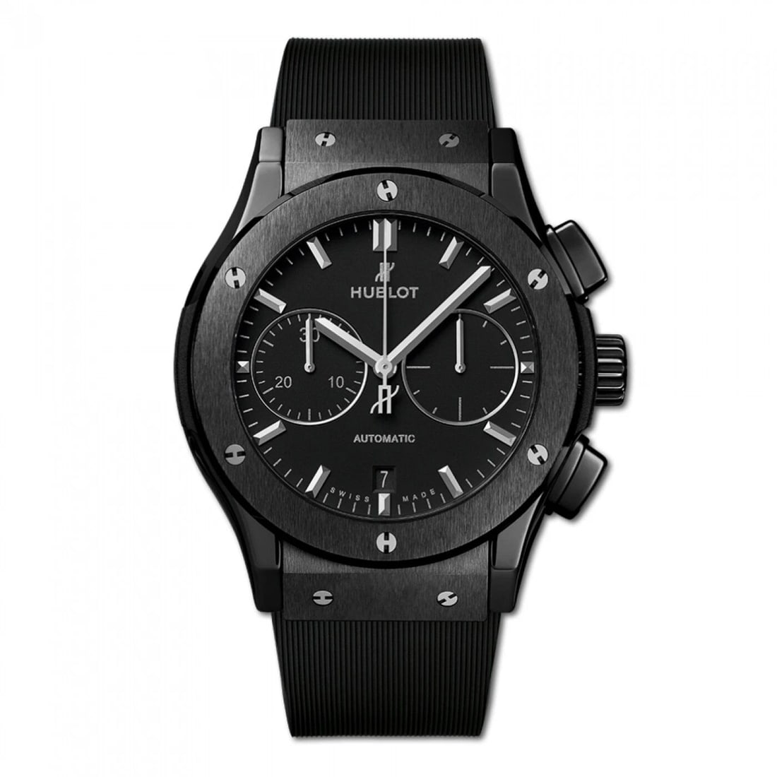 NEW HUBLOT CLASSIC FUSION CHRONOGRAPH CERAMIC 45MM WATCH 521.CM.1171.RX (1 of 2)