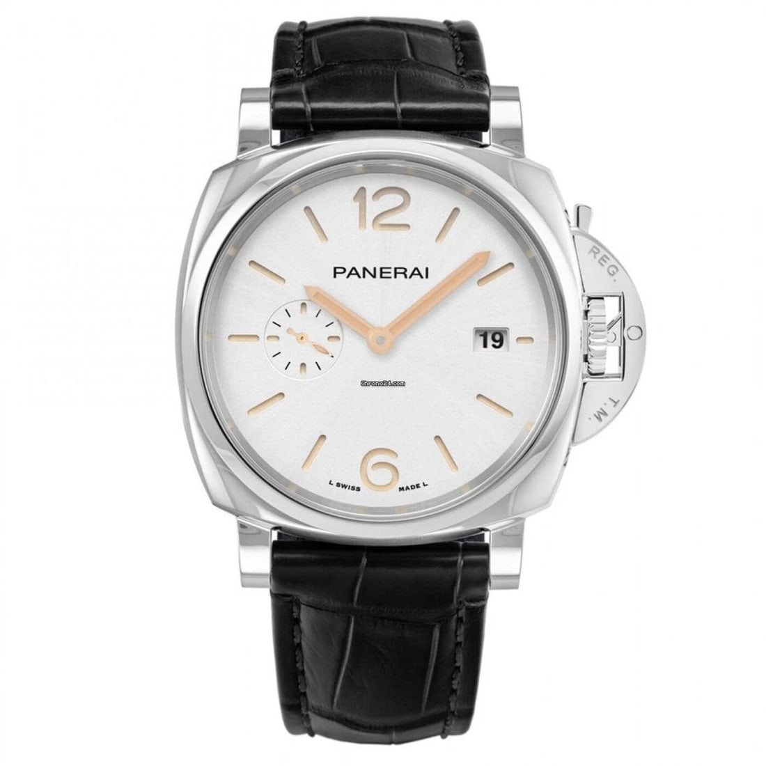 NEW PANERAI LUMINOR DUE 42 MM STEEL AUTOMATIC SELF WIND WATCH PAM01388 (1 of 2)