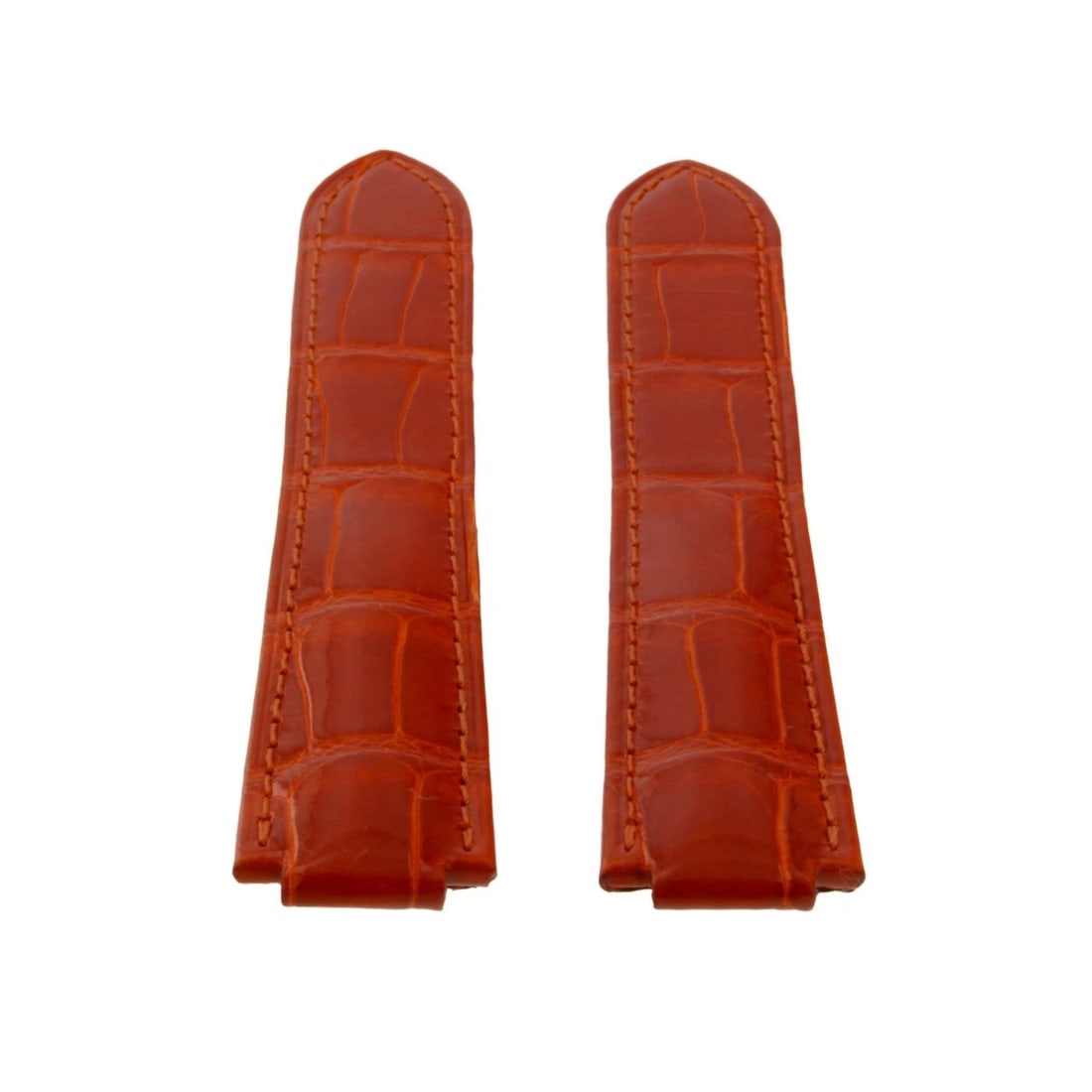 CARTIER BALLON BLEU GENUINE SHINY ALLIGATOR BAND 18X16 FACTORY NEVER WORN (1 of 2)