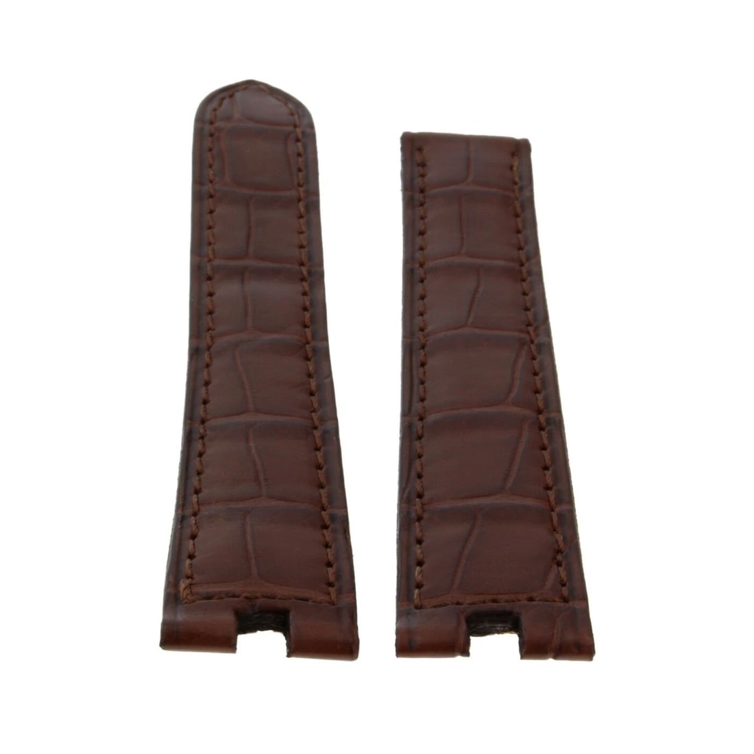 CARTIER STRAP MUST DE CARTIER GENUINE ALLIGATOR BROWN 16X14MM FACTORY NEVER WORN: CARTIER STRAP MUST DE CARTIER GENUINE ALLIGATOR BROWN 16X14MM FACTORY NEVER WORN Condition: Pre-owned: An item that has been used previously. The item may have some signs of cosmetic wear, but ... Rea