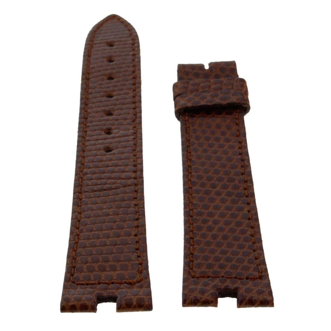 CARTIER STRAP MUST DE CARTIER GENUINE LIZARD BROWN 14X16MM FACTORY NEVER WORN: CARTIER STRAP MUST DE CARTIER GENUINE LIZARD BROWN 14X16MM FACTORY NEVER WORN Condition: Pre-owned: An item that has been used previously. The item may have some signs of cosmetic wear, but ... Read m