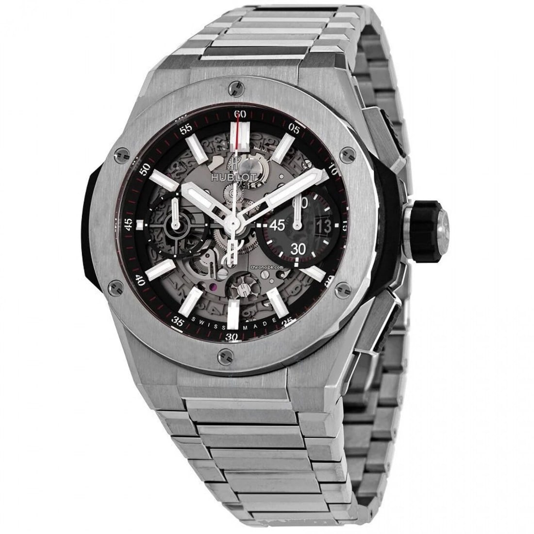 NEW HUBLOT BIG BANG UNICO INTEGRAL 42 MM TITANIUM AUTOMATIC WATCH 451.NX.1170.NX (1 of 2)