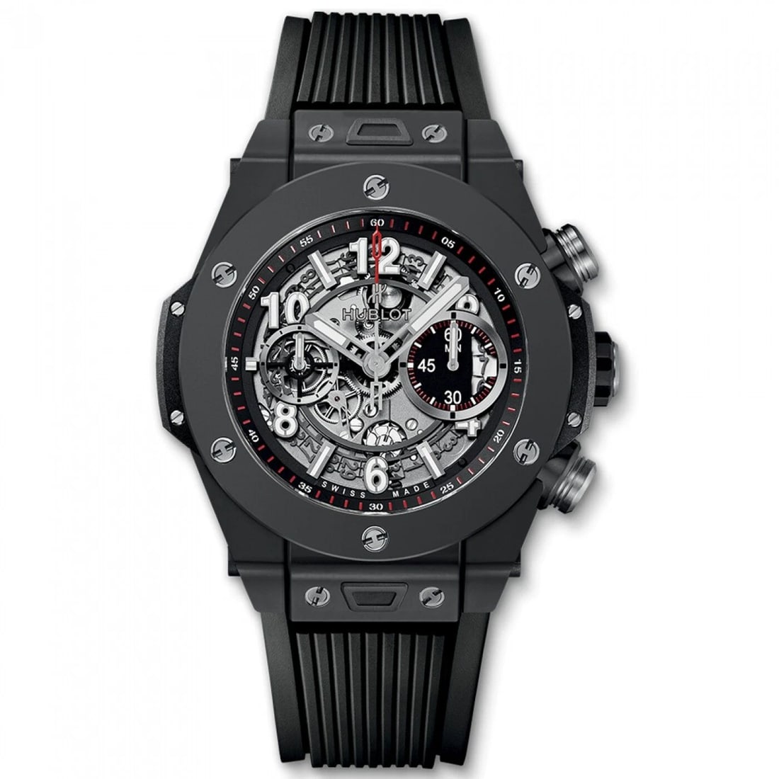 NEW HUBLOT BIG BANG UNICO CERAMIC AUTOMATIC 45MM WATCH 411.CI.1170.RX (1 of 2)