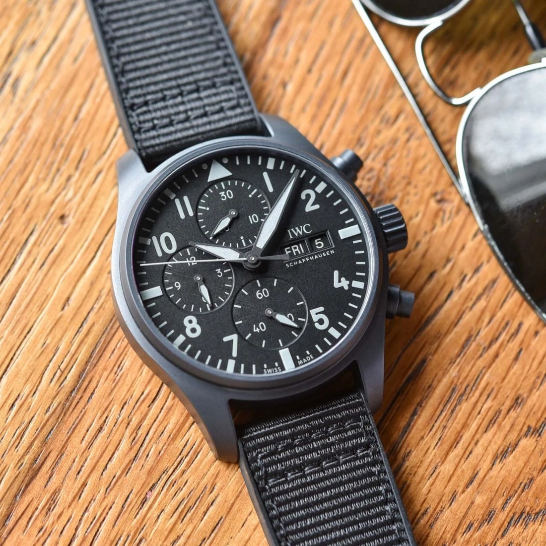 NEW IWC PILOTS TOP GUN CERATANIUM CERATANIUM AUTOMATIC 41 MM WATCH IW388106: NEW IWC PILOTS TOP GUN CERATANIUM CERATANIUM AUTOMATIC 41 MM WATCH IW388106 Condition: New with box and papers: This item is brand new and has never been worn. It still has the original ... Read more
