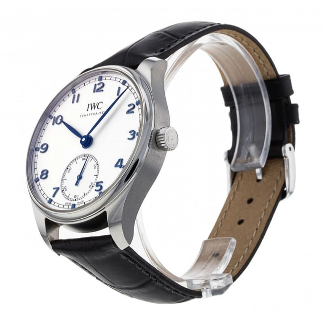 NEW IWC PORTUGIESER AUTOMATIC STAINLESS STEEL AUTOMATIC 40.4 MM WATCH IW358304 (1 of 2)