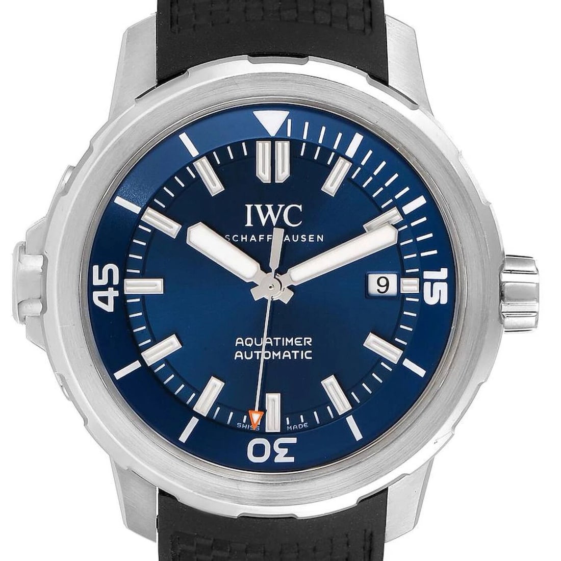 IWC AQUATIMER STEEL 42 MM BLUE EXPEDITION JAQQUES COUSTEAU WATCH IW329005: IWC AQUATIMER STEEL 42 MM BLUE EXPEDITION JAQQUES COUSTEAU WATCH IW329005 Condition: New with box and papers: This item is brand new and has never been worn. It still has the original ... Read more ab