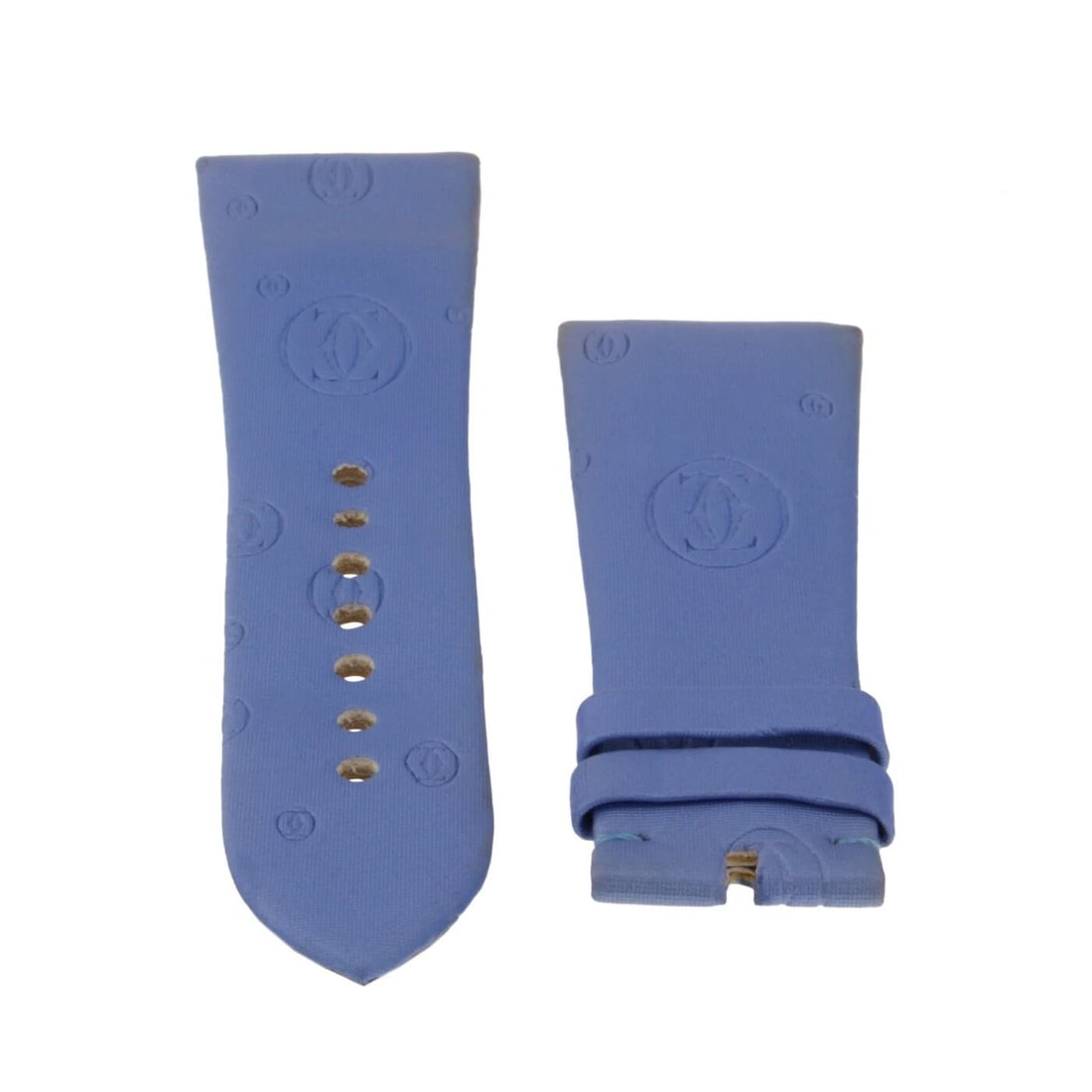 CARTIER STRAPS TANK DIVAN BLUE SATIN LADIES 20X14 FACTORY NEVER WORN: CARTIER STRAPS TANK DIVAN BLUE SATIN LADIES 20X14 FACTORY NEVER WORN Condition: Pre-owned: An item that has been used previously. The item may have some signs of cosmetic wear, but ... Read more about