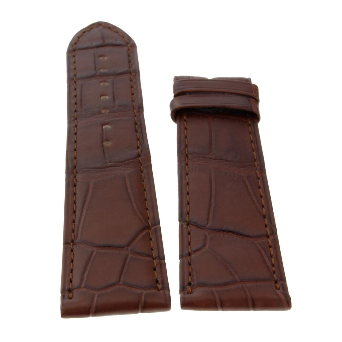 CARTIER STRAP GENUINE ALLIGATOR 21X18MM FACTORY NEVER WORN: CARTIER STRAP GENUINE ALLIGATOR 21X18MM FACTORY NEVER WORN Condition: Pre-owned: An item that has been used previously. The item may have some signs of cosmetic wear, but ... Read more about the condi