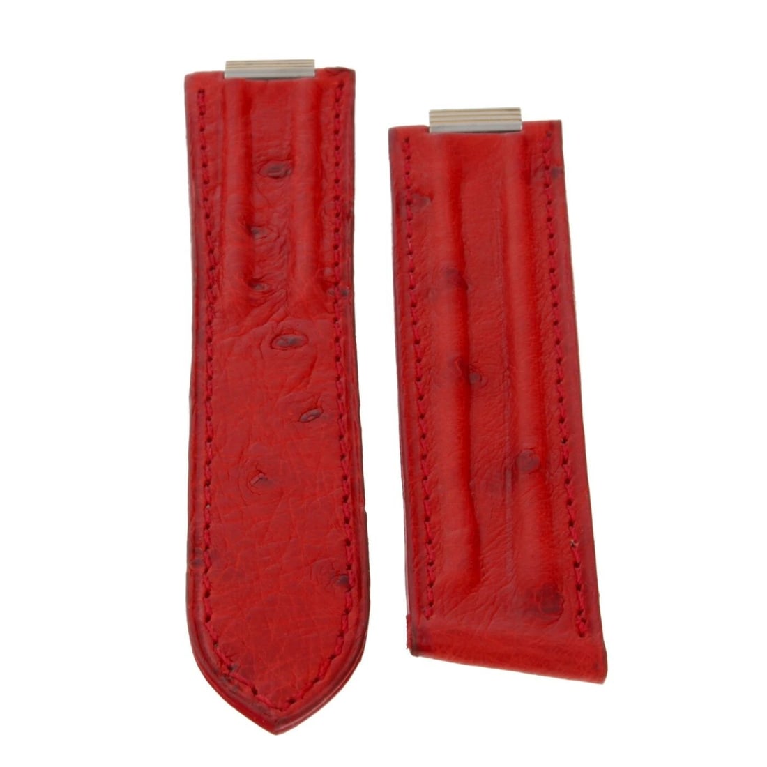 CARTIER STRAP MUST DE CARTIER GENUINE ALLIGATOR RED 18X16 FACTORY NEVER WORN (1 of 2)