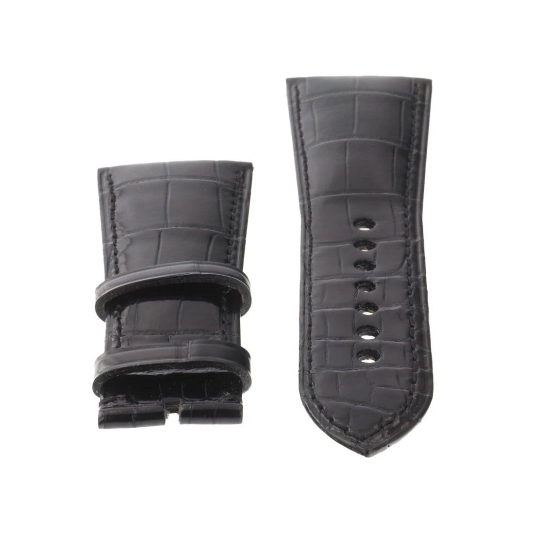 CARTIER STRAP TANK DIVAN GENUINE ALLIGATOR MENS 25X18MM FACTORY NEVER WORN (1 of 2)