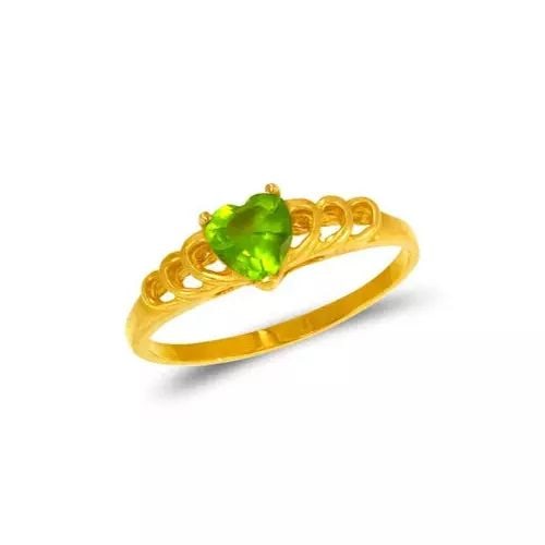 NEW 14K YELLOW GOLD LADIES HEART CZ RING: NEW 14K YELLOW GOLD LADIES HEART CZ RING 14K Yellow Gold Size 7 Approx. 5mm Stone, 5mm Center High Polished/Cubic Zirconia Weight: 1.5 Grams