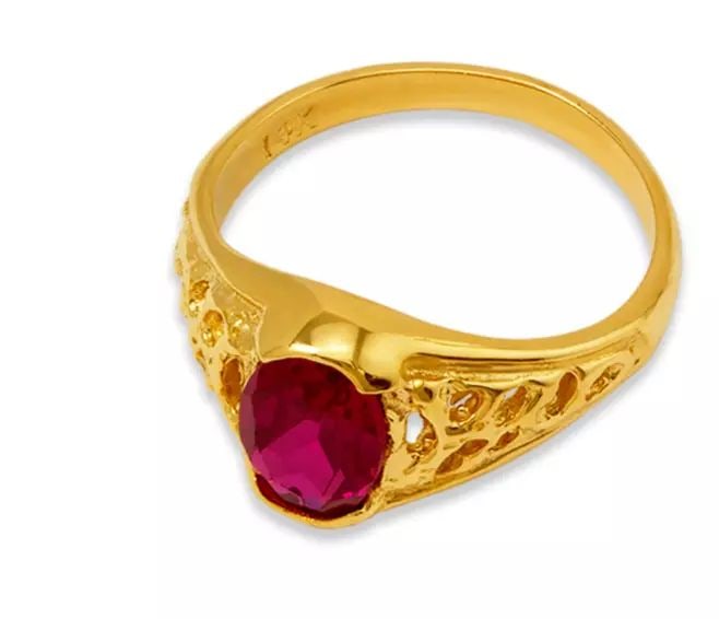 NEW 14K YELLOW GOLD KIDS CZ RING: NEW 14K YELLOW GOLD KIDS CZ RING 14K Yellow Gold Approx.9mm [Center] High Polished/Cubic Zirconia Weight: 2.3 Grams