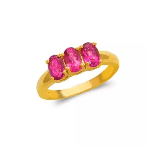 NEW 14K YELLOW GOLD LADIES MYSTIC CZ RING: NEW 14K YELLOW GOLD LADIES MYSTIC CZ RING 14K YELLOW Gold Size 7 Approx. 6mm Stone, 6mm Center High Polished/Diamond Cut/Cubic Zirconia Weight: 2.3 Grams