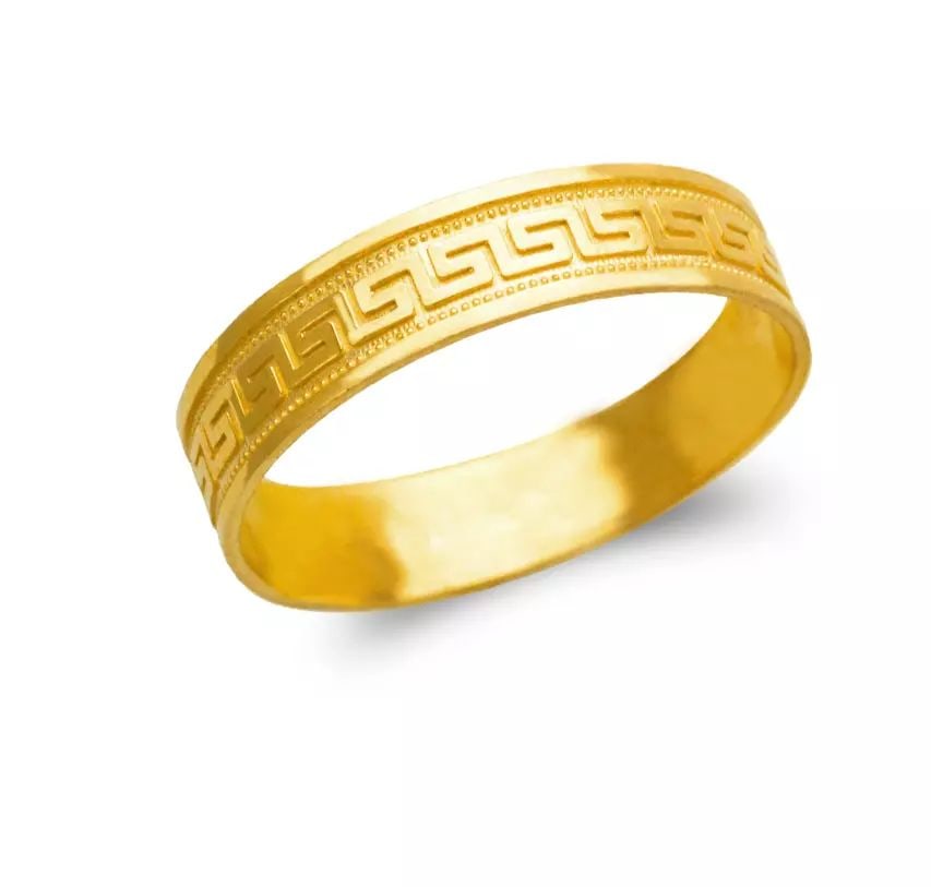 NEW 14K YELLOW GOLD LADIES FILIGREE RING: NEW 14K YELLOW GOLD LADIES FILIGREE RING 14K Yellow Gold Size 7 Approx. 5mm High Polished/Diamond Cut Weight: 2 Grams