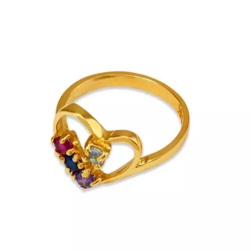 NEW 14K YELLOW GOLD MOTHER'S CZ RING: NEW 14K YELLOW GOLD MOTHER'S CZ RING 14K Yellow Gold Size 7 Approx. 18mm High Polished/Cubic Zirconia Weight: 3.8 Grams