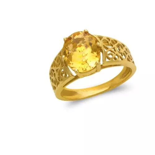 NEW 14K YELLOW GOLD LADIES MYSTIC CZ RING: NEW 14K YELLOW GOLD LADIES MYSTIC CZ RING 14K Yellow Gold Size 7 Approx. 11mm Stone, 11mm Center High Polished/Diamond Cut/Cubic Zirconia Weight: 4.3 Grams