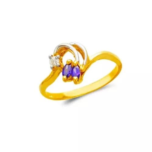 NEW 14K TWO TONE GOLD LADIES CZ RING: NEW 14K TWO TONE GOLD LADIES CZ RING 14K Two Tone Gold Size 7 Approx. 11mm Center High Polished/Cubic Zirconia Weight: 2 Grams