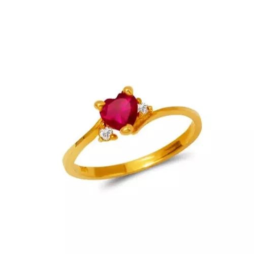 NEW 14K YELLOW GOLD LADIES CZ RING: NEW 14K YELLOW GOLD LADIES CZ RING 14K Yellow Gold Size 7 Approx. 6mm Stone, 1.5mm Center High Polished/Cubic Zirconia Weight: 1.3 Grams