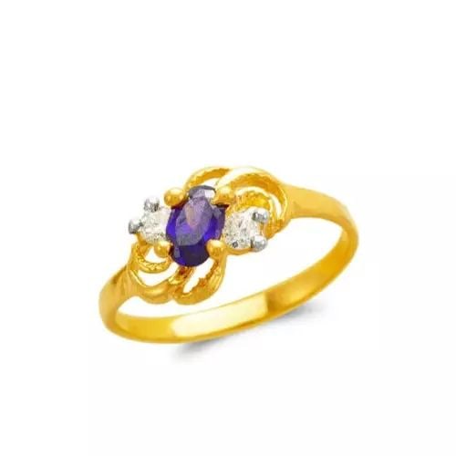 NEW 14K TWO TONE GOLD LADIES CZ RING: NEW 14K TWO TONE GOLD LADIES CZ RING 14K Two Tone Gold Size 7 Approx. 6mm Stone, 8mm Center High Polished/Cubic Zirconia Weight: 1.9 Grams
