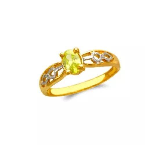 NEW 14K TWO TONE GOLD LADIES CZ RING: NEW 14K TWO TONE GOLD LADIES CZ RING 14K Two Tone Gold Size 7 Approx. 6mm Stone, 6mm Center High Polished/Cubic Zirconia Weight: 2.1 Grams