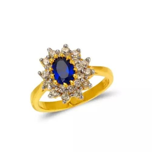 NEW 14K TWO TONE GOLD LADIES CZ RING: NEW 14K TWO TONE GOLD LADIES CZ RING 14K Two Tone Gold Size 7 Approx. 6mm Stone, 14mm Center High Polished/Cubic Zirconia Weight: 5.1 Grams