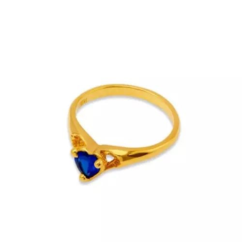 NEW 14K YELLOW GOLD KIDS CZ RING: NEW 14K YELLOW GOLD KIDS CZ RING 14K Yellow Gold Approx.5mm [Center] High Polished/Cubic Zirconia Weight: 1.2 Grams