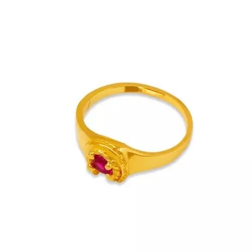 NEW 14K YELLOW GOLD KIDS CZ RING: NEW 14K YELLOW GOLD KIDS CZ RING 14K Yellow Gold Approx. 6mm [Center] High Polished/Cubic Zirconia Weight: 1.1 Grams
