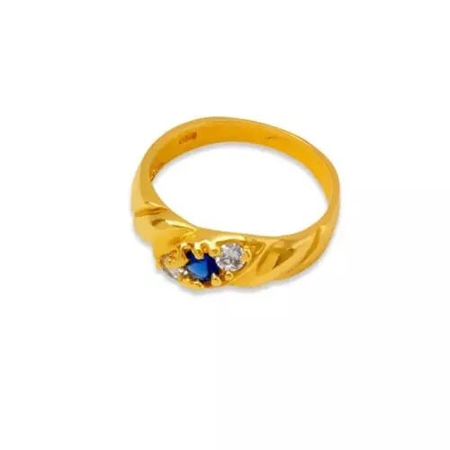 New 14K YELLOW GOLD KIDS CZ RING: New 14K YELLOW GOLD KIDS CZ RING 14K Yellow Gold Approx. 6mm [Center] High Polished/Cubic Zirconia Weight: 1.6 Grams