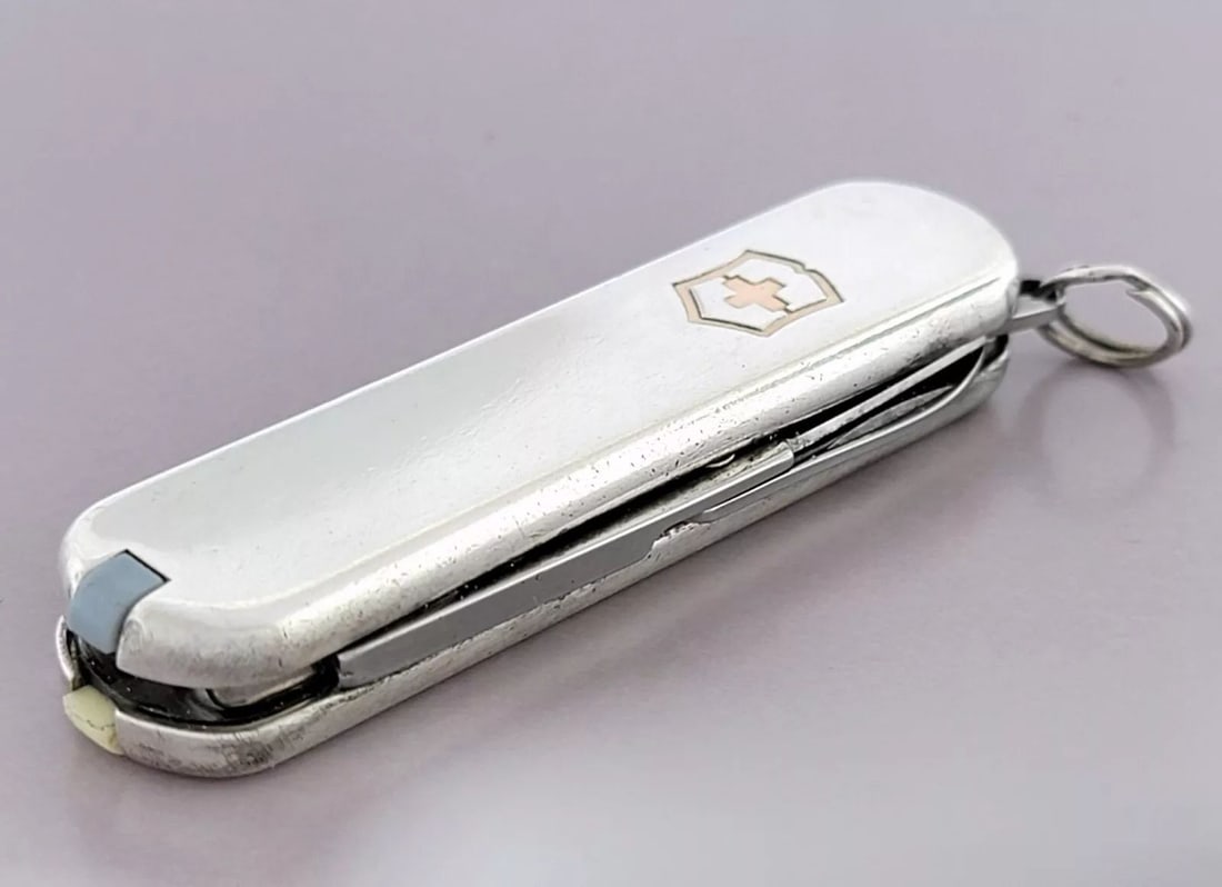 TIFFANY & CO. 18K STERLING SILVER POCKET KNIFE (1 of 2)