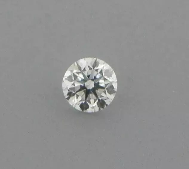 LOOSE NATURAL UNTREATED DIAMOND Sale is for 1 round cut natural untreated earth mined diamond (1 of 2)
