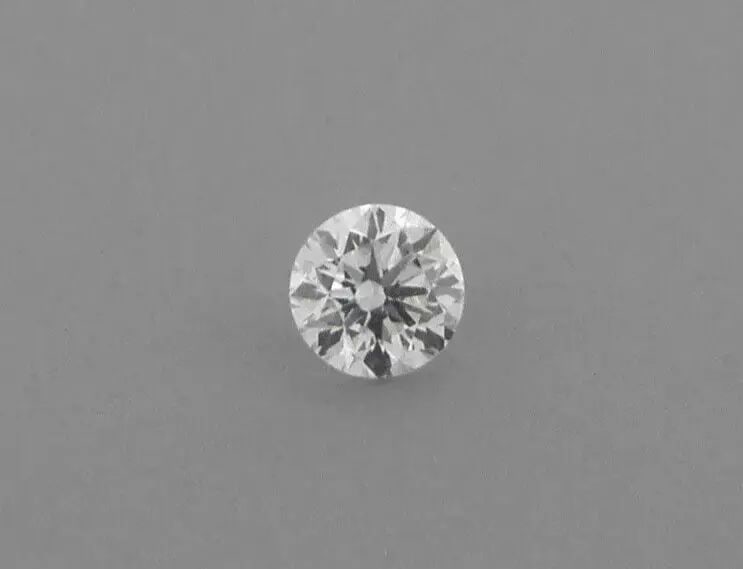 LOOSE NATURAL UNTREATED DIAMOND Sale is for 1 round cut natural untreated earth mined diamond (1 of 2)