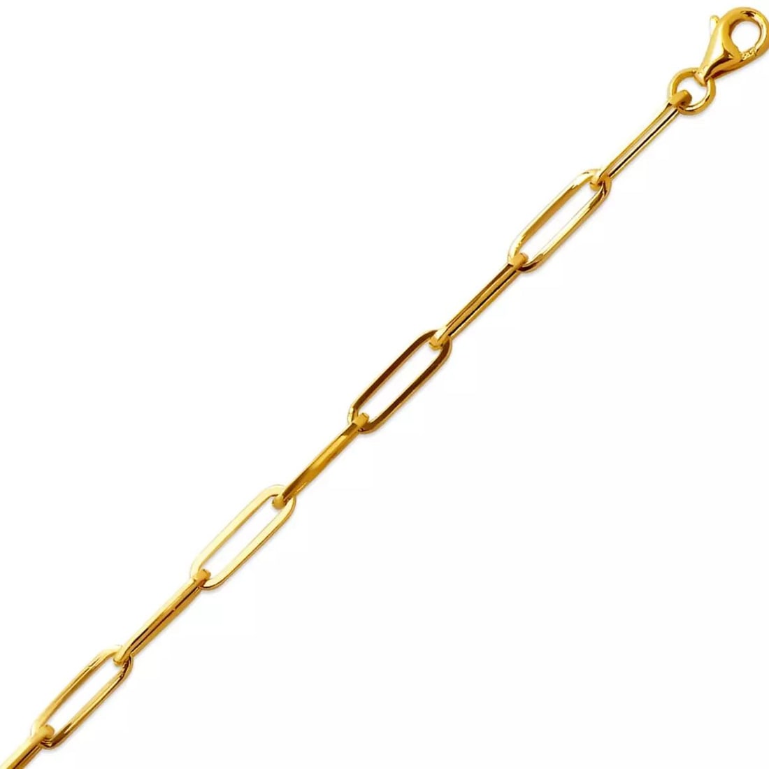 NEW 14K YELLOW GOLD HOLLOW HP FORZATA BRACELET 14K Yellow Gold Approx. 030 Gauge (3mm Wide) High: NEW 14K YELLOW GOLD HOLLOW HP FORZATA BRACELET 14K Yellow Gold Approx. 030 Gauge (3mm Wide) High Polished Hollow Lobster Lock Length : 7" Inch Weight: 1.4 Grams