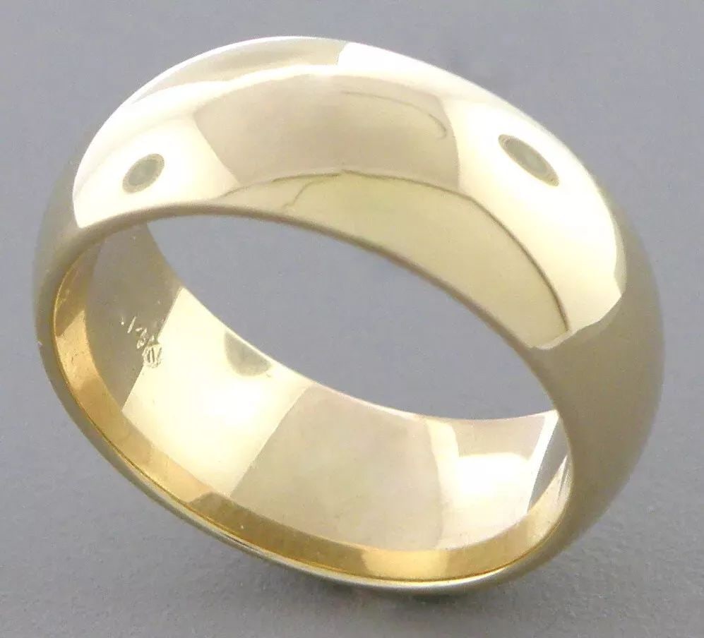 NEW 14K YELLOW GOLD WEDDING COMFORT BAND RING If you don't see a size you want please let us know (1 of 2)
