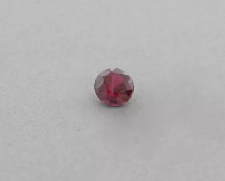 LOOSE NATURAL TOP COLOR RUBY Sale is for 1 round cut natural pigeon blood ruby Ruby measures 2mm in (1 of 2)