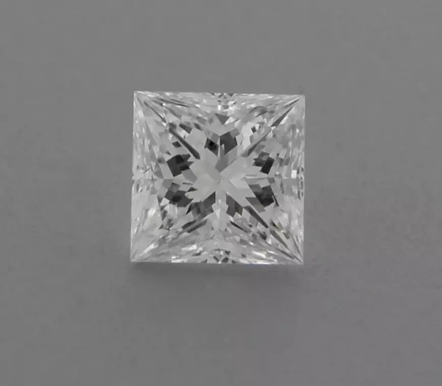 LOOSE NATURAL UNTREATED DIAMOND Sale is for 1 princess cut natural untreated earth mined diamond (1 of 2)