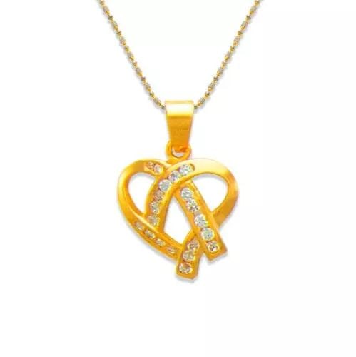 NEW 14K YELLOW GOLD HEART CZ PENDANT 14K Yellow Gold Approx. 17x16mm High Polished/Cubic Zirconia/: NEW 14K YELLOW GOLD HEART CZ PENDANT 14K Yellow Gold Approx. 17x16mm High Polished/Cubic Zirconia/ Available in White Gold Chains Sold Separately Weight: 2.5 Grams
