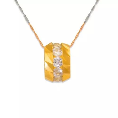 NEW 14K YELLOW GOLD BALL CZ PENDANT 14K Yellow Gold Approx. 5x7mm High Polished/Cubic: NEW 14K YELLOW GOLD BALL CZ PENDANT 14K Yellow Gold Approx. 5x7mm High Polished/Cubic Zirconia/Diamond Cut Available in White Gold Chains Sold Separately Weight: 0.6 Grams