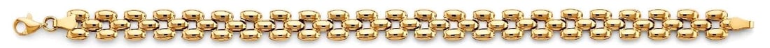 NEW 14K YELLOW GOLD FANCY BRACELET (1 of 2)