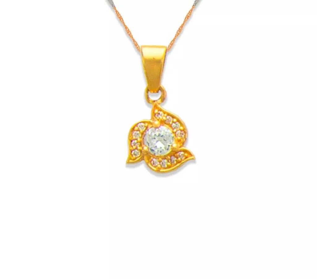 NEW 14K YELLOW GOLD FLOWER CZ PENDANT: NEW 14K YELLOW GOLD FLOWER CZ PENDANT 14K Yellow Gold Approx. 11x10mm High Polished/Cubic Zirconia/ Available in White Gold Chains Sold Separately Weight: 1.9 Grams