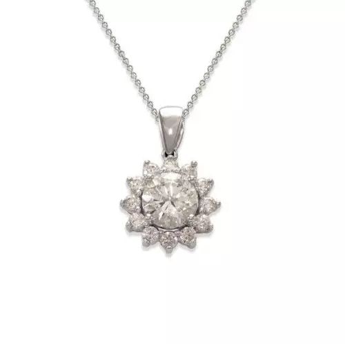 NEW 14K WHITE GOLD FANCY HEART CZ PENDANT: NEW 14K WHITE GOLD FANCY HEART CZ PENDANT 14K White Gold Approx. 10mm Cubic Zirconia Items in this Set: Earrings Available as a Set Available in Yellow Gold Chains Sold Separately Weight: 1.2 Grams