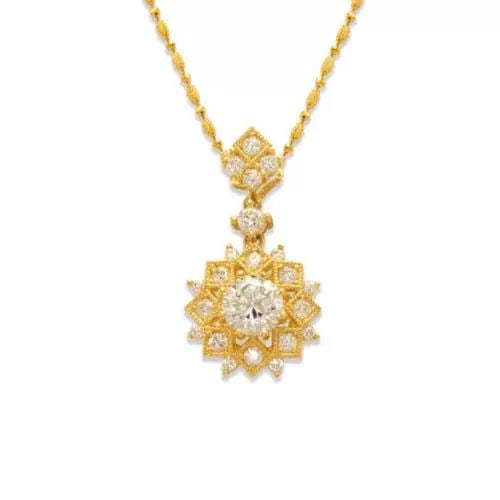 NEW 14K YELLOW GOLD FANCY DIAMOND HEART CZ PENDANT: NEW 14K YELLOW GOLD FANCY DIAMOND HEART CZ PENDANT 14K Yellow Gold Approx. 12x20mm Cubic Zirconia Items in this Set: Earrings Available as a Set Available in White Gold Chains Sold Separately Weight: