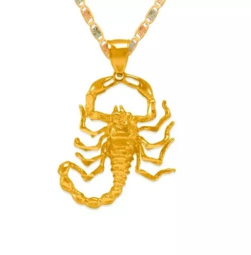 NEW 14K YELLOW GOLD SCORPION PENDANT: NEW 14K YELLOW GOLD SCORPION PENDANT 14K Yellow Gold Approx. 8x13.5mm High Polished Chains Sold Separately Weight: 4.7 Grams