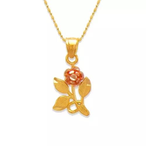 NEW 14K TWO-TONE GOLD ROSE PENDANT: NEW 14K TWO-TONE GOLD ROSE PENDANT 14K Two Tone Gold Approx. 11x15mm High Polished/Diamond Cut Chains Sold Separately Weight: 1.6 Grams