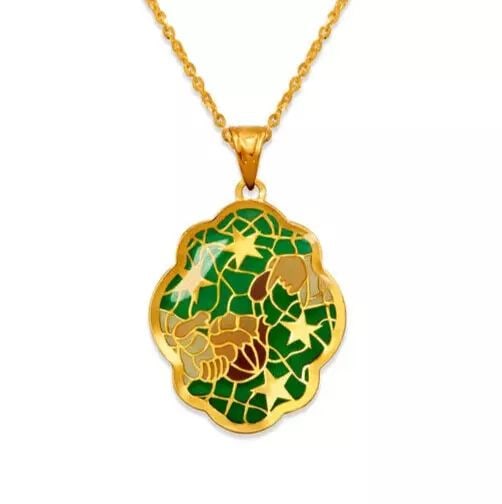NEW 14K YELLOW GOLD FLOWER BAPTISM ENAMEL PENDANT: NEW 14K YELLOW GOLD FLOWER BAPTISM ENAMEL PENDANT 14K Yellow Gold Approx. 17x21mm Chains Sold Separately Weight: 0.7 Grams