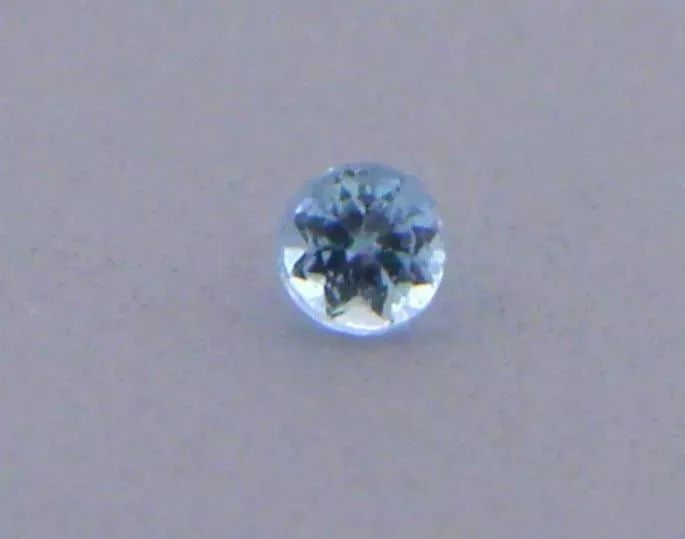 4.5mm ROUND CUT NATURAL DARKER SEA BLUE AQUA AQUAMARINE (1 of 2)