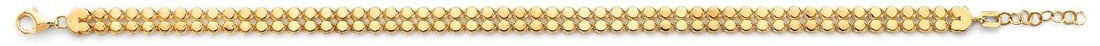 NEW 14K YELLOW GOLD FANCY BRACELET: NEW 14K YELLOW GOLD FANCY BRACELET 14K YELLOW GOLD NEW FANCY BRACELET WEIGHT: 4.1g
