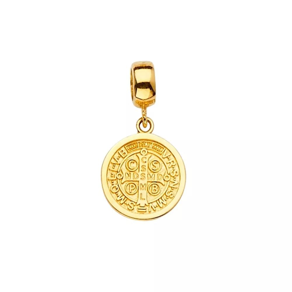 NEW 14K YELLOW GOLD SAN BENITO CHARM FOR MIX&MATCH BRACELET: NEW 14K YELLOW GOLD SAN BENITO CHARM FOR MIX&MATCH BRACELET 14K YELLOW GOLD NEW SAN BENITO CHARM FOR MIX&MATCH BRACELET WEIGHT: 1.7 g